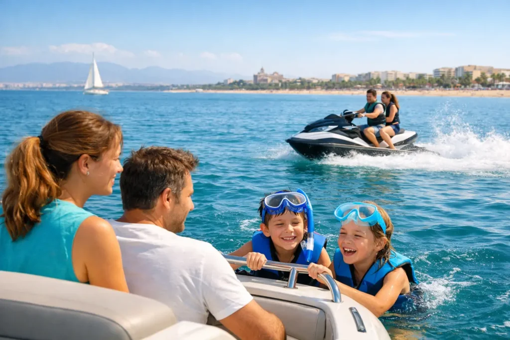 Actividad familiar en el mar Valencia: plan top