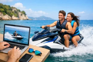 Cómo reservar moto acuática online sin líos