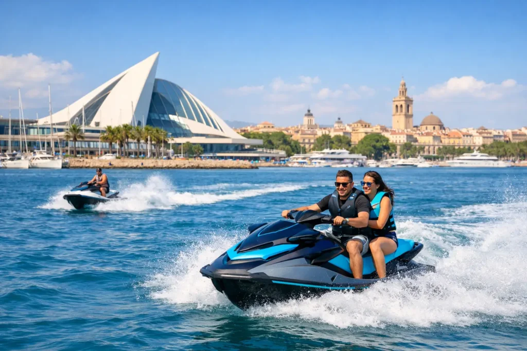 Cuánto cuesta una moto de agua en Valencia