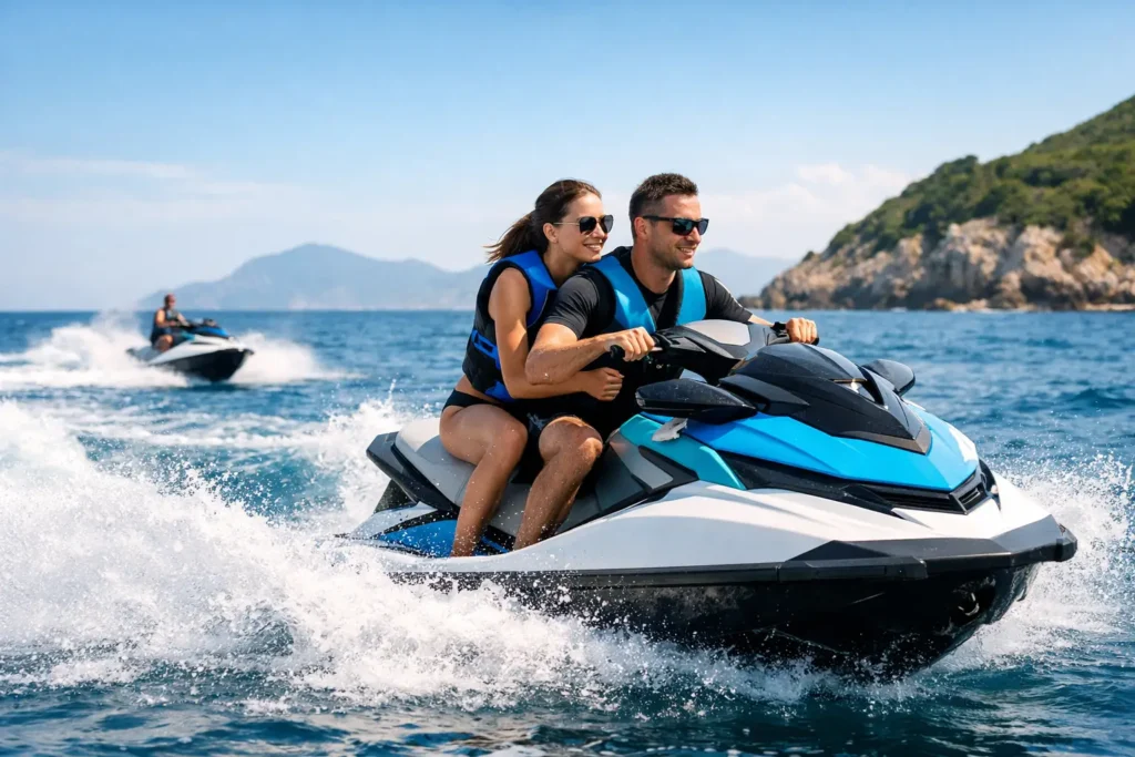 ¿Es seguro montar en moto de agua?