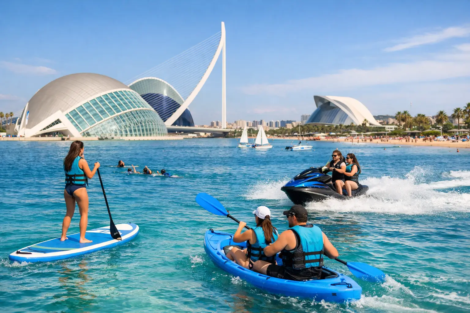 Mejores actividades acuáticas en Valencia